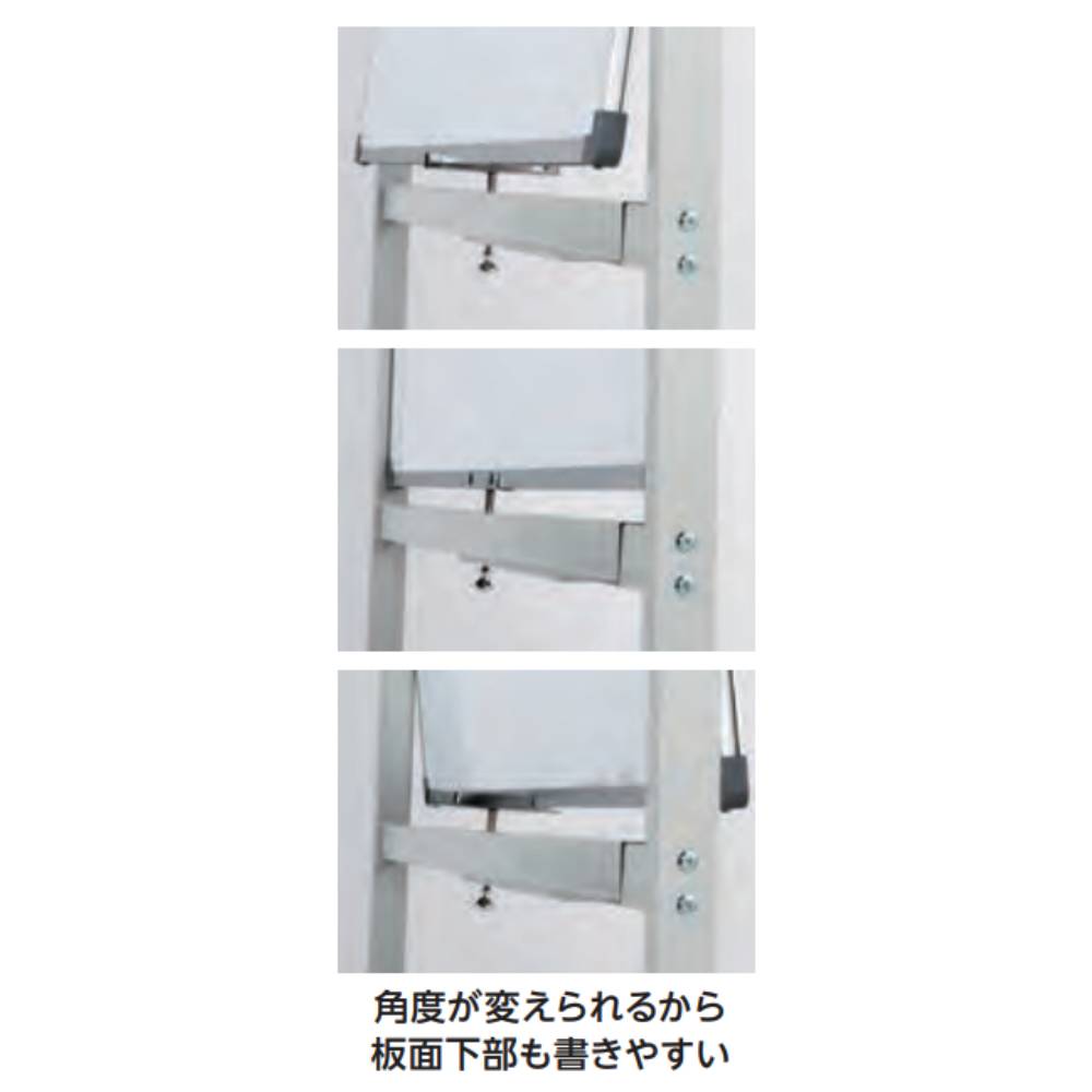 ホワイトボード 両面回転式 エバニュー 幅187×奥行50.5×高さ192cm 直径