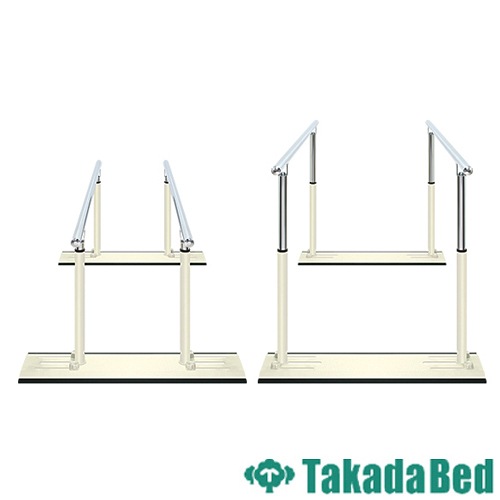 平行棒 200cm 支持台 歩行訓練 歩行練習 TB-534-04（商品番号：7-tb