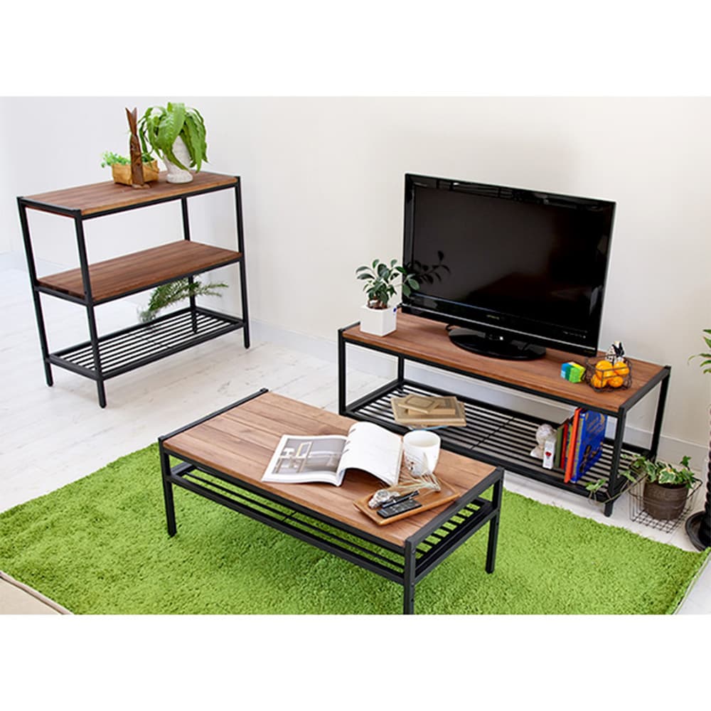 オープンシェルフ 幅1130×奥行420×高さ400mm テレビボード ラック