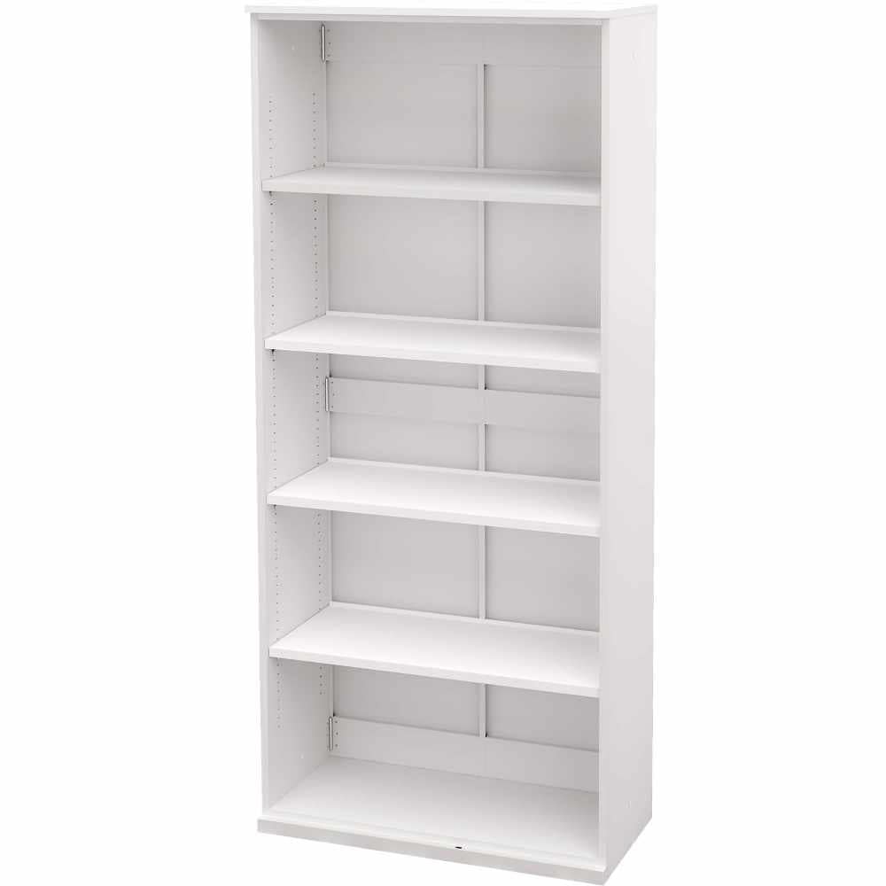 オープン書庫 オープン書庫 幅800×高さ1800mm 5段 スチール書庫 ロッカー BSH-0818