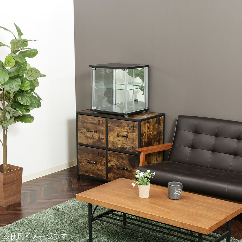 コレクションケース 幅425×奥行365×高さ450mm ガラスケース