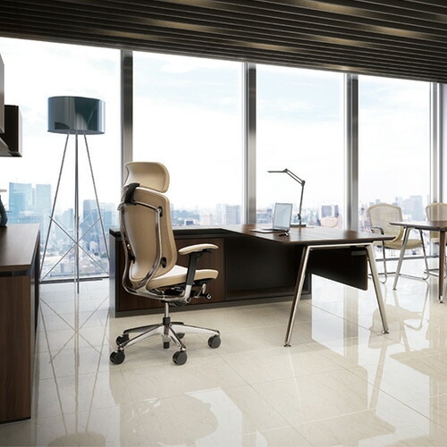 コンテッサ セコンダ オカムラ 固定肘 座メッシュ CC42BR（商品番号