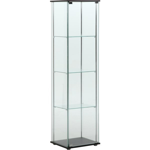 限定値下げ！未使用 コレクションケース ガラス棚 ディスプレイケース コレクションラック ユニール 高さ180cm 幅83cm 奥行39cm コレクション