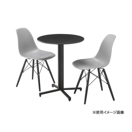 カフェテーブル 幅60×奥行60×高さ73cm ラウンドテーブル スチール