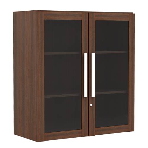 本棚 社長室 上置き ガラス 書庫 キャビネット MC-0910