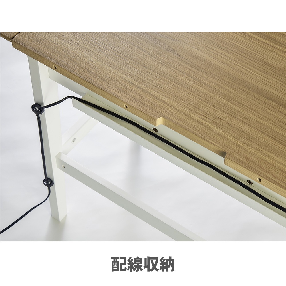 ワークデスク 木製 幅1200mm 学習机 勉強机 ZD-120（商品番号：kg-zd