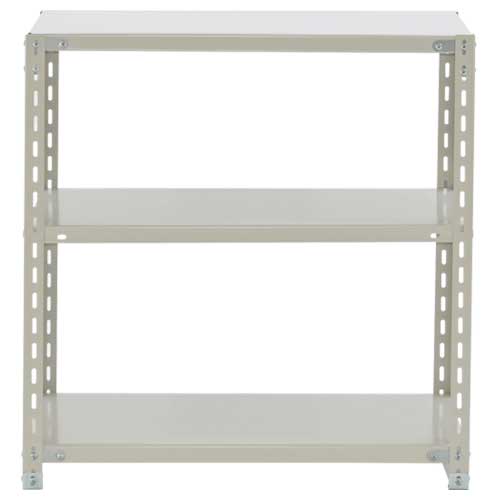 スチールラック 軽量ラック 3段 耐荷重120kg 幅875×奥行450×高さ900mm