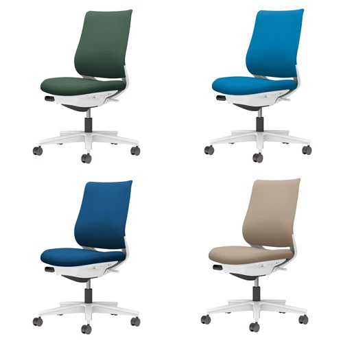 コクヨ ミトラ2 C04-W100CW-E1Q6Q61 肘なし ランバーサポート無 背・座ディープグリーン 本体色（白） 樹脂脚(白) ファブリックタイプ ナイロン脚 設置込 C04-W100CW-E1Q6Q61送料無料 | コクヨ Mitra 2通販 -