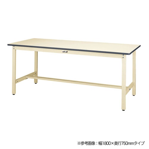 作業台 山金工業 ヤマテック 幅1200×奥行750×高さ740mm 塩ビシート天板