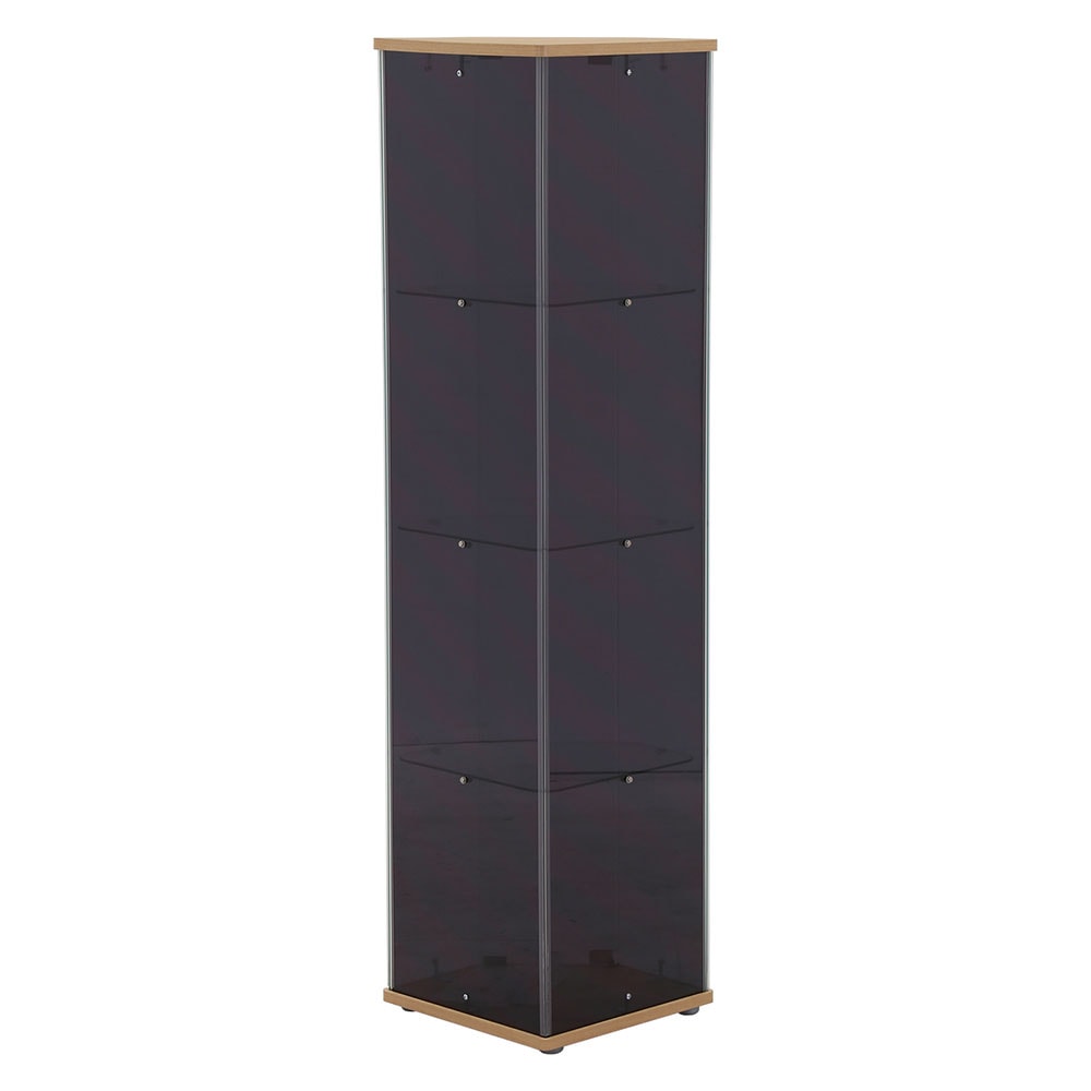 コレクションケース 幅550×奥行435×高さ1620mm 4段 ガラスケース