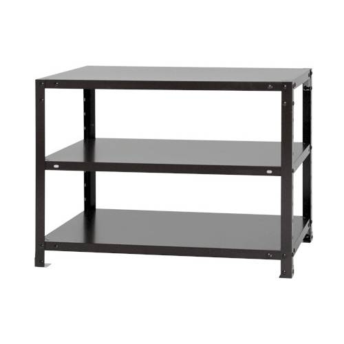 スチールラック 幅80×奥行45×高さ60cm 3段 40kg/段 軽量ラック NSTR