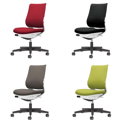 コクヨ ミトラ2 C04-B100CW-E1M6M61 肘なし ランバーサポート無 背・座ダークグレージュ 本体色（白） 樹脂脚(黒) ファブリックタイプ ナイロン脚 設置込 C04-B150CW-BKT6T61送料無料 | コクヨ Mitra 2通販 -