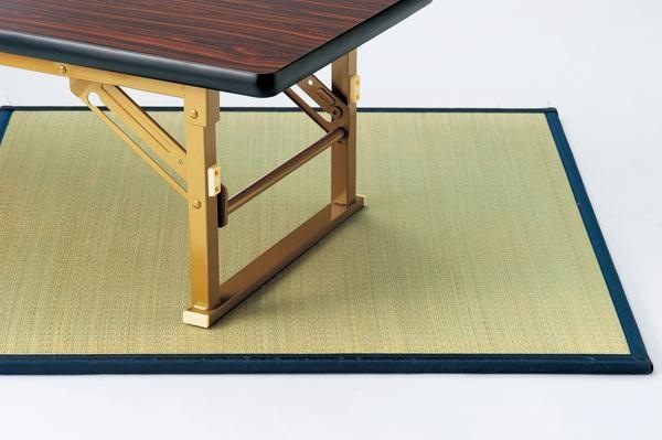 折りたたみテーブル 幅1500×奥行450mm ソフトエッジ 座卓 ミーティング