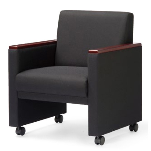 アームチェア 4点セット キャスター付き ソファセット RE-4681-4S