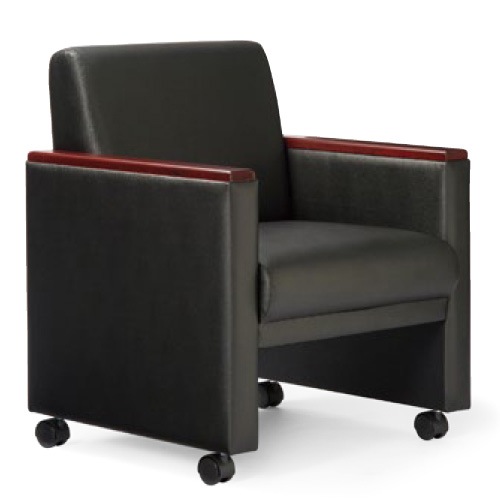 アームチェア 4点セット キャスター付き ソファセット RE-4681-4S