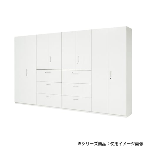 スチールキャビネット 引戸書庫 鍵付き 幅800×奥行400×高さ890mm V840