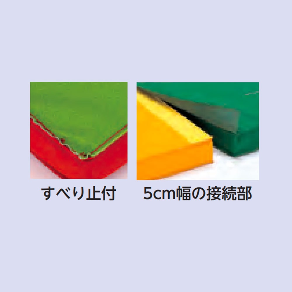 エコ・抗菌カラーマット滑止付90×180×5 | EVERNEW エバニュー 学校・
