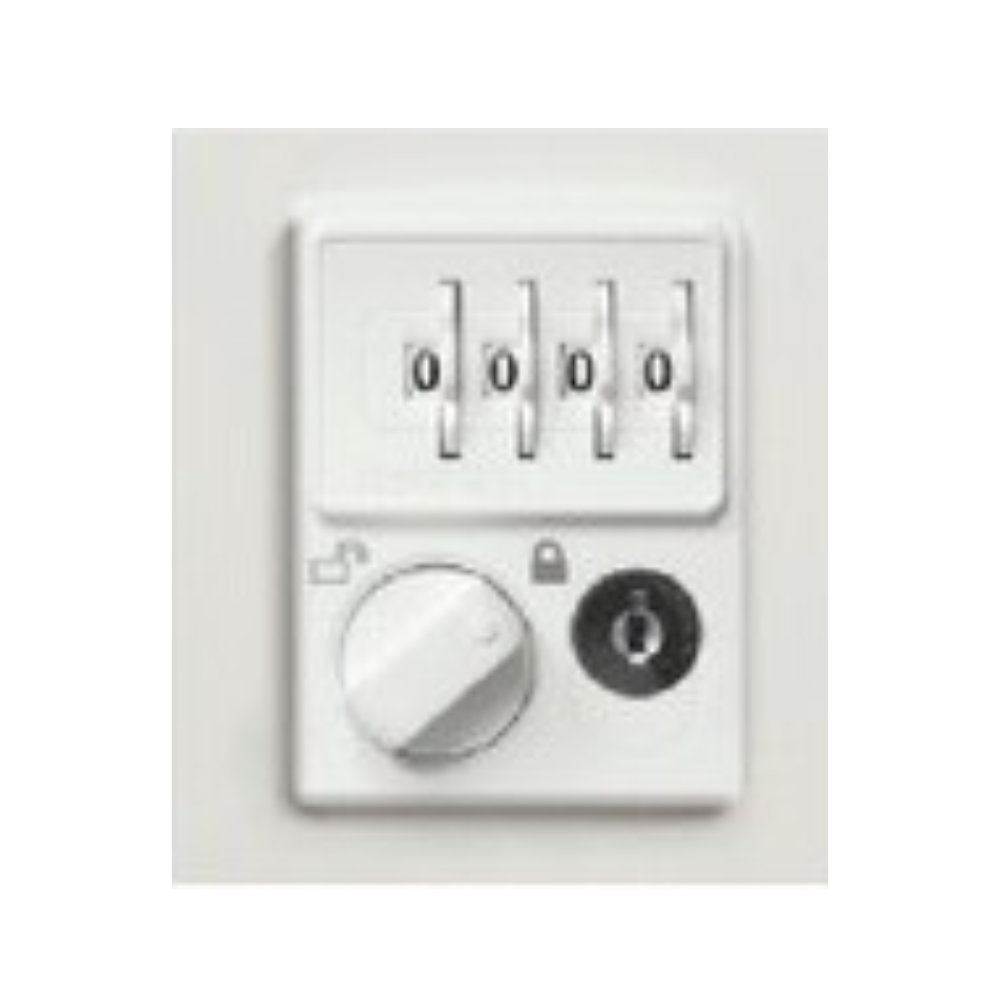 ロッカー 4人用 2列2段 ダイヤル錠 スチールロッカー LW-2204D（商品
