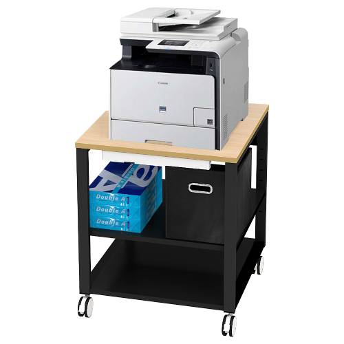 プリンター台 3段 幅600×奥行450×高さ700mm キャスター プリンター