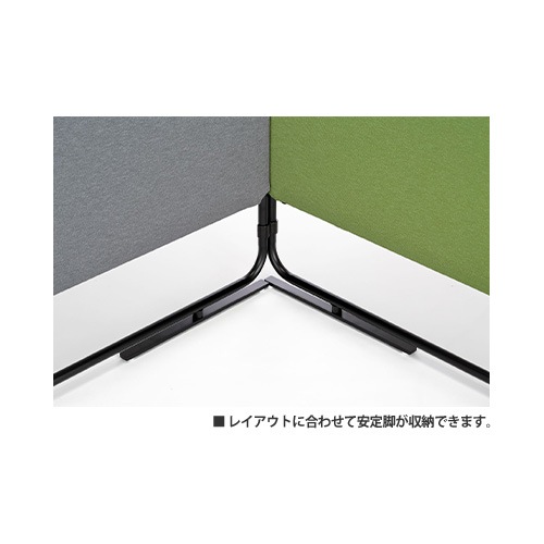 パーテーション 幅1200×高さ1800mm 布張り 間仕切り 衝立 sc