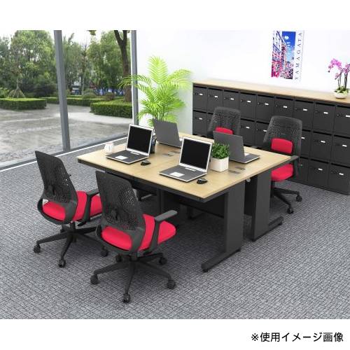 オフィスデスク 幅800×奥行700×高さ720mm 平机 事務机 NBD-0870（商品