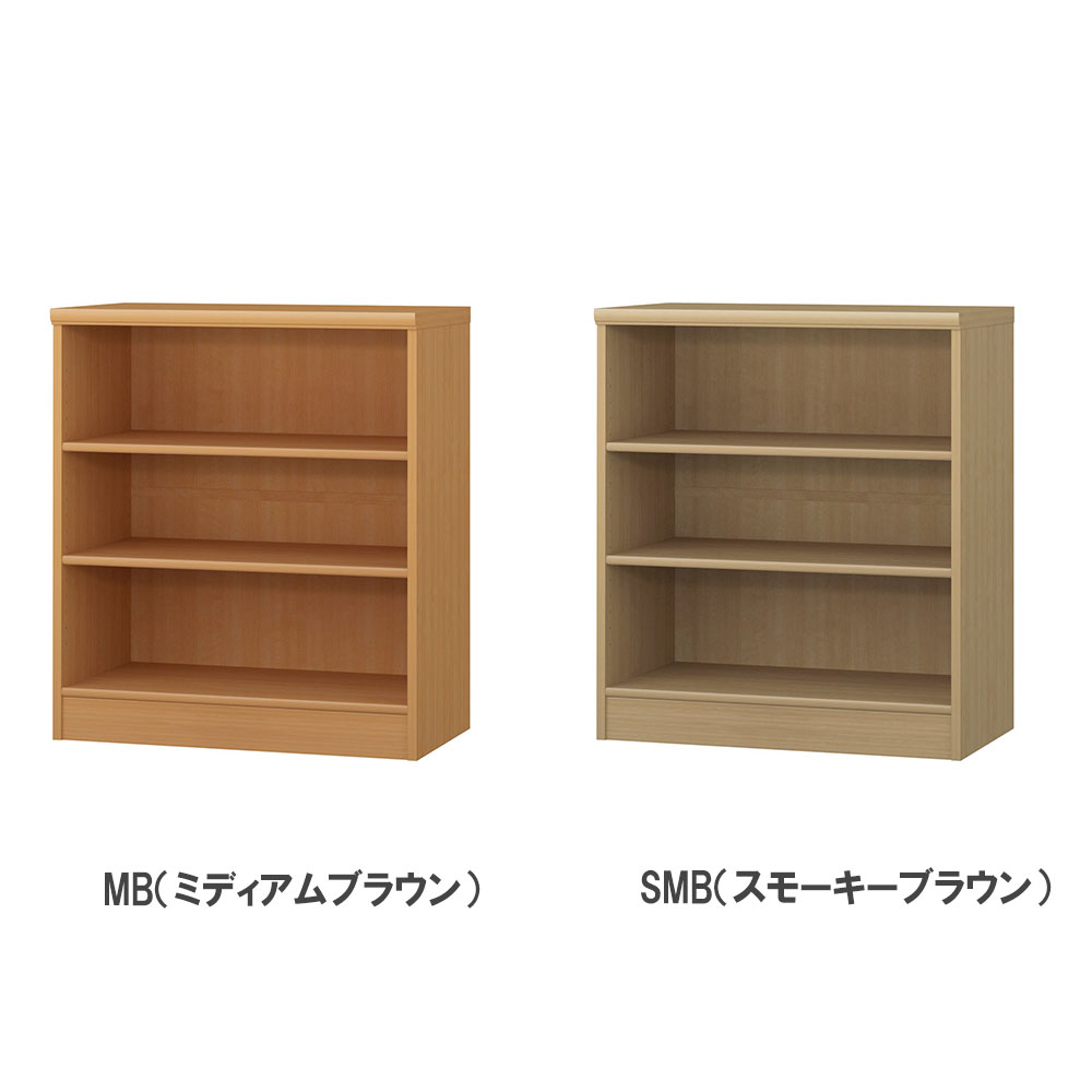 オーダー本棚 幅60-70×奥行40×高さ80cm 標準 書庫 書棚 8060-70MD