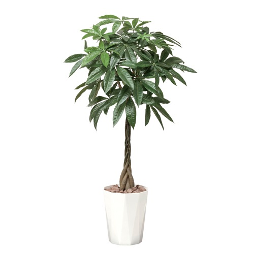 パキラ 観葉植物 造花 鉢植え プラント 510A300-26（商品番号：w 