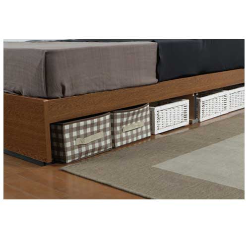 収納ベッド ダブル マットレス付き 収納付きベッド おしゃれ フロア