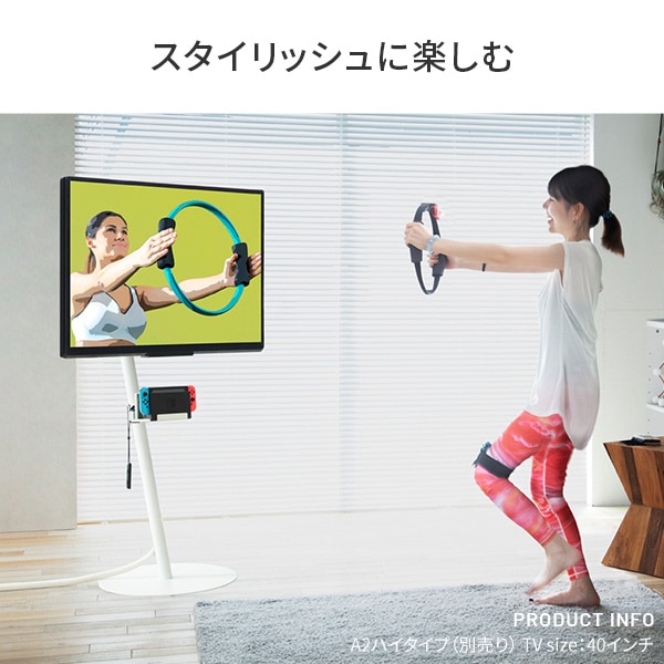 ゲーム機収納 オプション WALLインテリアテレビスタンド anataIRO