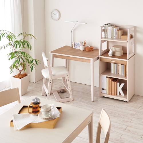 学習机 幅900×奥行550×高さ730mm 木製 学習デスク ワークデスク SDD-0