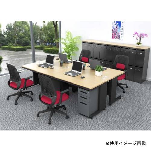 オフィスデスク 幅1200×奥行700×高さ720mm 平机 事務机 NBD-1270（商品