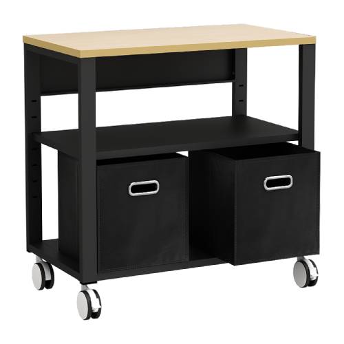 プリンター台 3段 幅700×奥行400×高さ700mm キャスター プリンター