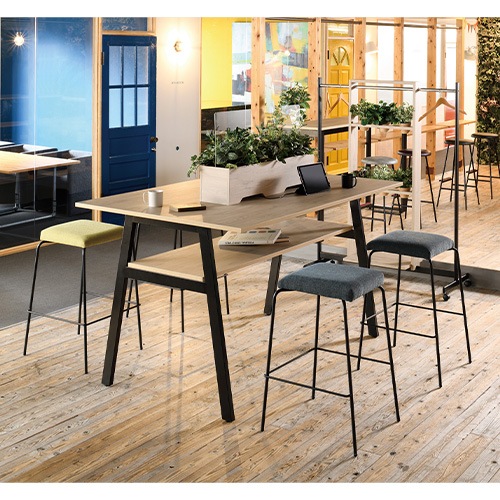 ワークテーブル チェア セット 4人用 幅1800mm ASO-WH1811-S1（商品