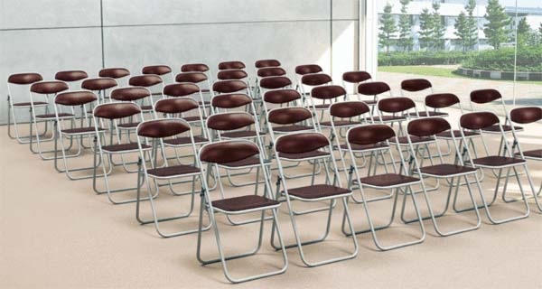 会議用イス パイプイス いす 椅子 株主総会 記者会見用 FC-19T [法人専用商品