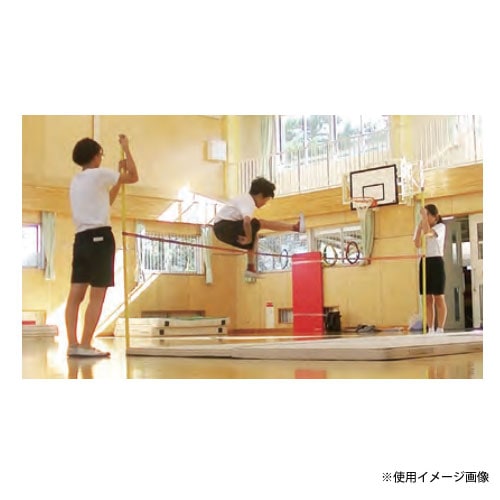 ゴム高跳びセット エバニュー 3色セット 練習用 初心者向け EGB162