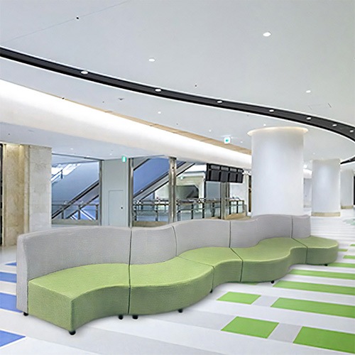 展示品　インテリアズ　ベンチ　オットマン　ソファ　モダン　ロビーチェア 展示品 インテリアズ ベンチ オットマン ソファ モダン ロビーチェア