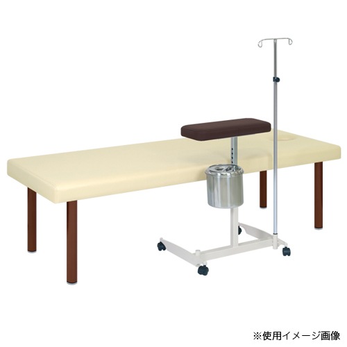 静注台 アトムスタンド 点滴台 注射 献血 アームベッド レザー張り