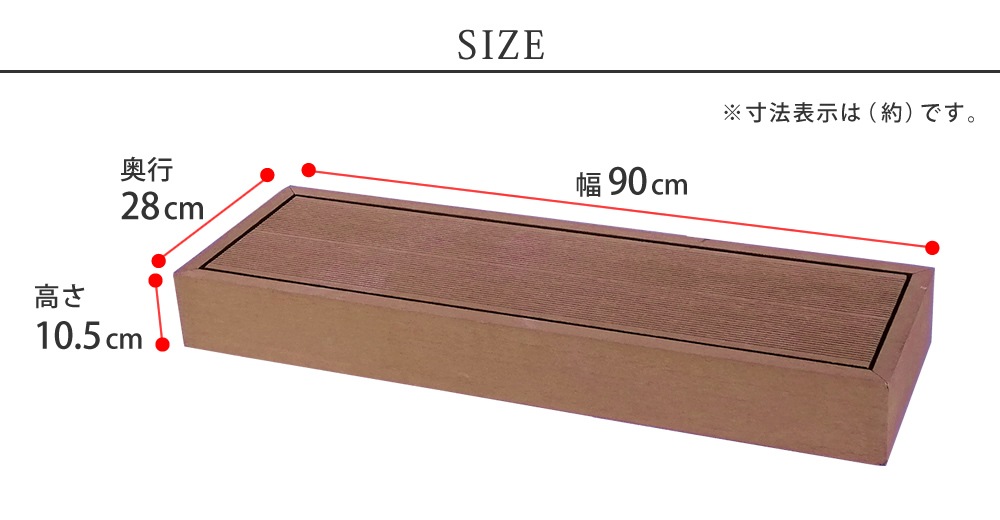 ステップ 2台セット 幅90cm ステップ台 踏み台 PWDE-STP90-2P（商品