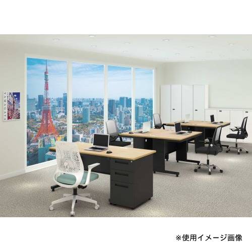 脇机 3段 幅400×奥行700×高さ720mm サイドデスク サイドワゴン NBD