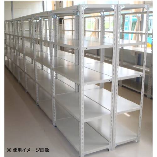 スチールラック 軽量ラック 4段 耐荷重120kg 幅875×奥行300×高さ1200mm