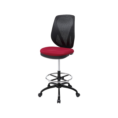 オフィスチェア ハイタイプ メッシュ 肘なし メッシュチェア LAP-54HI