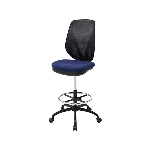 オフィスチェア ハイタイプ メッシュ 肘なし メッシュチェア LAP-54HI