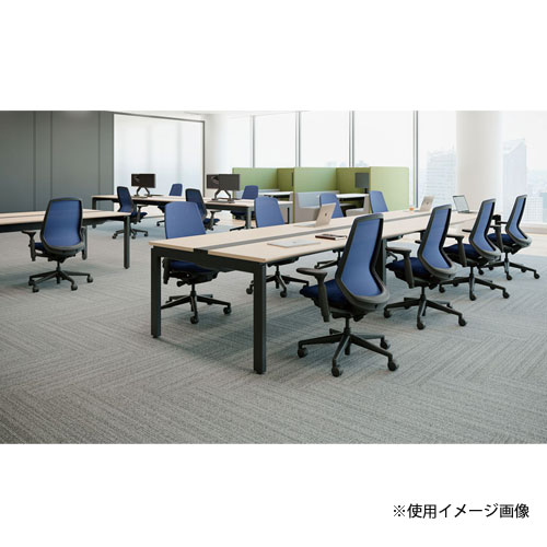 内田洋行 ニンバス オフィスチェア ブラックフレーム ハイバック 5-374