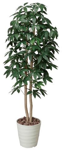 パキラ 観葉植物 造花 鉢植え プラント C3901-250（商品番号：wc3901