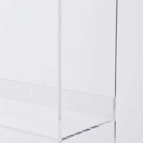 コミック収納 アクリル 3段 幅26×奥行13.4×高さ62cm 本棚 23369