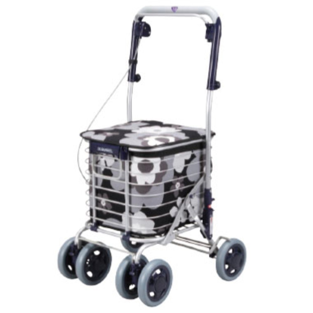 座面付き 押し車 シルバーカー AS-0275（商品番号：23-as-0275）の通販