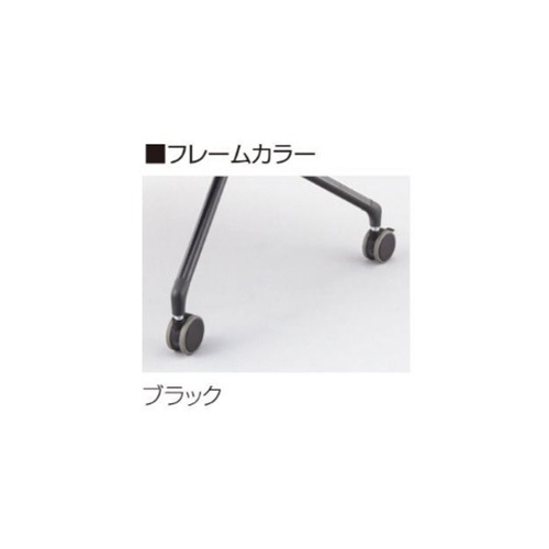 フラップテーブル 幅1100×高さ720mm キャスター付き スタッキング