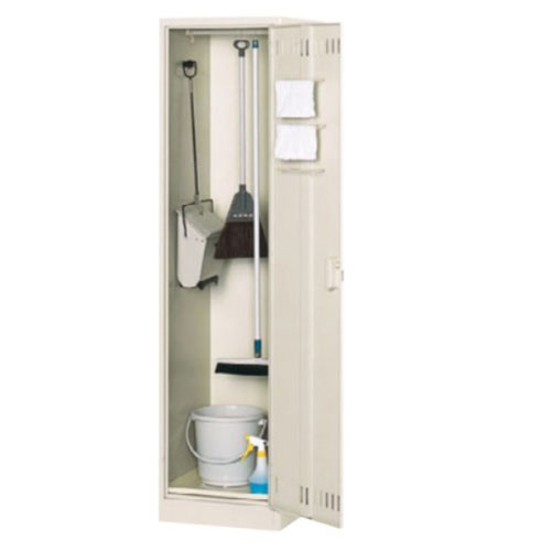 掃除用具入れ クリーンボックス 幅455×奥行515×高さ1790mm CP-3N（商品