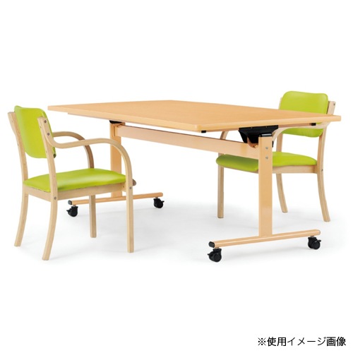 フォールディングテーブル 折りたたみテーブル 幅2100×奥行900×高さ