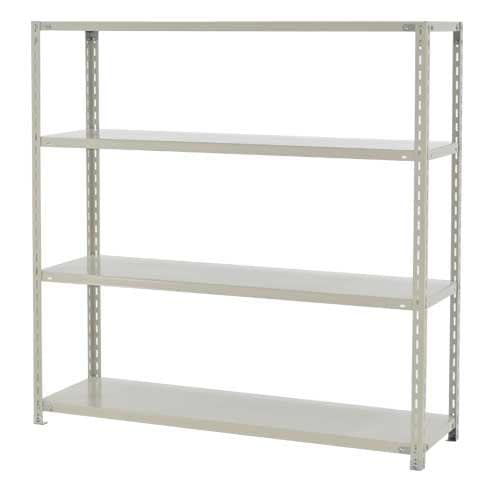 スチールラック 軽量ラック 4段 耐荷重120kg 幅1500×奥行450×高さ1500mm YS-B332S-W-04